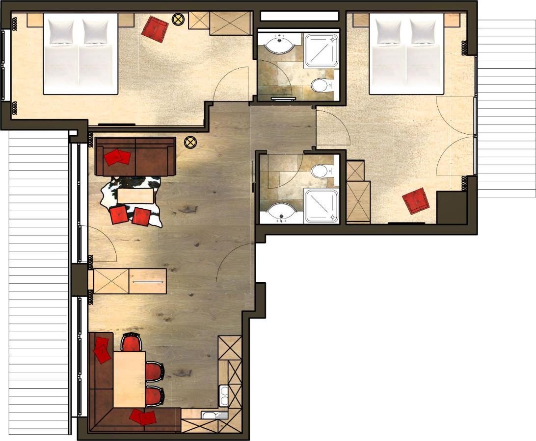 Apart Garni Schadhof Ischgl Ngoại thất bức ảnh